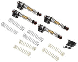 Treal Hobby Axial SCX24 Aluminum Long Travel Threaded Shocks (Black) (4) (43mm) [TLHTSCX24 - 155] - Hobbytech Toys