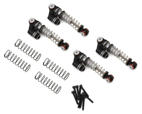 Treal Hobby Axial SCX24 Aluminum Threaded Shocks (Black) (4) [TLHTSCX24 - 08] - Hobbytech Toys
