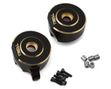 Treal Hobby Axial SCX24 Brass Front Steering Knuckles (Black) (2) (18g) [TLHTSCX24 - 122] - Hobbytech Toys
