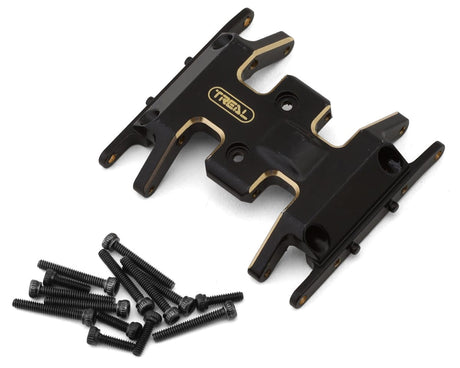 Treal Hobby Axial SCX24 Brass Skid Plate (Black) (13.9g) [TLHTSCX24 - 182] - Hobbytech Toys