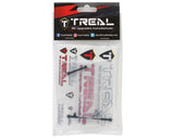 Treal Hobby Axial SCX24 V2 Aluminum Steering Links Set (Black) [TLHTSCX24 - 50] - Hobbytech Toys