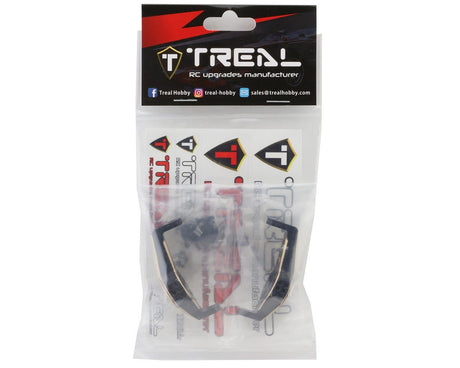 Treal Hobby Brass C - Hub Carriers for Traxxas TRX - 4 (Black) (2) (47g) [TLHTTRX4 - 05] - Hobbytech Toys