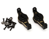 Treal Hobby Brass C - Hub Carriers for Traxxas TRX - 4 (Black) (2) (47g) [TLHTTRX4 - 05] - Hobbytech Toys