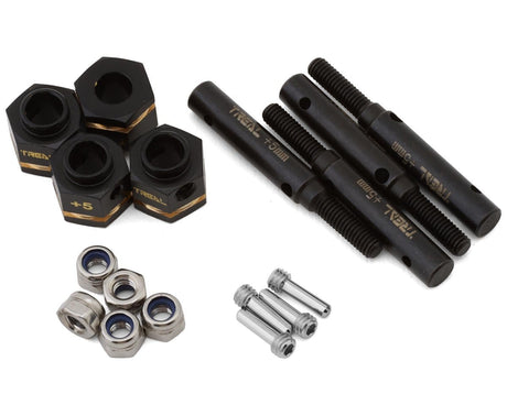 Treal Hobby Brass Wide Track Kit for Traxxas TRX - 4 (+10mm) [TLHTTRX4 - 19] - Hobbytech Toys