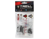 Treal Hobby Promoto CNC Aluminum Fork Lug Set (Black) - Hobbytech Toys