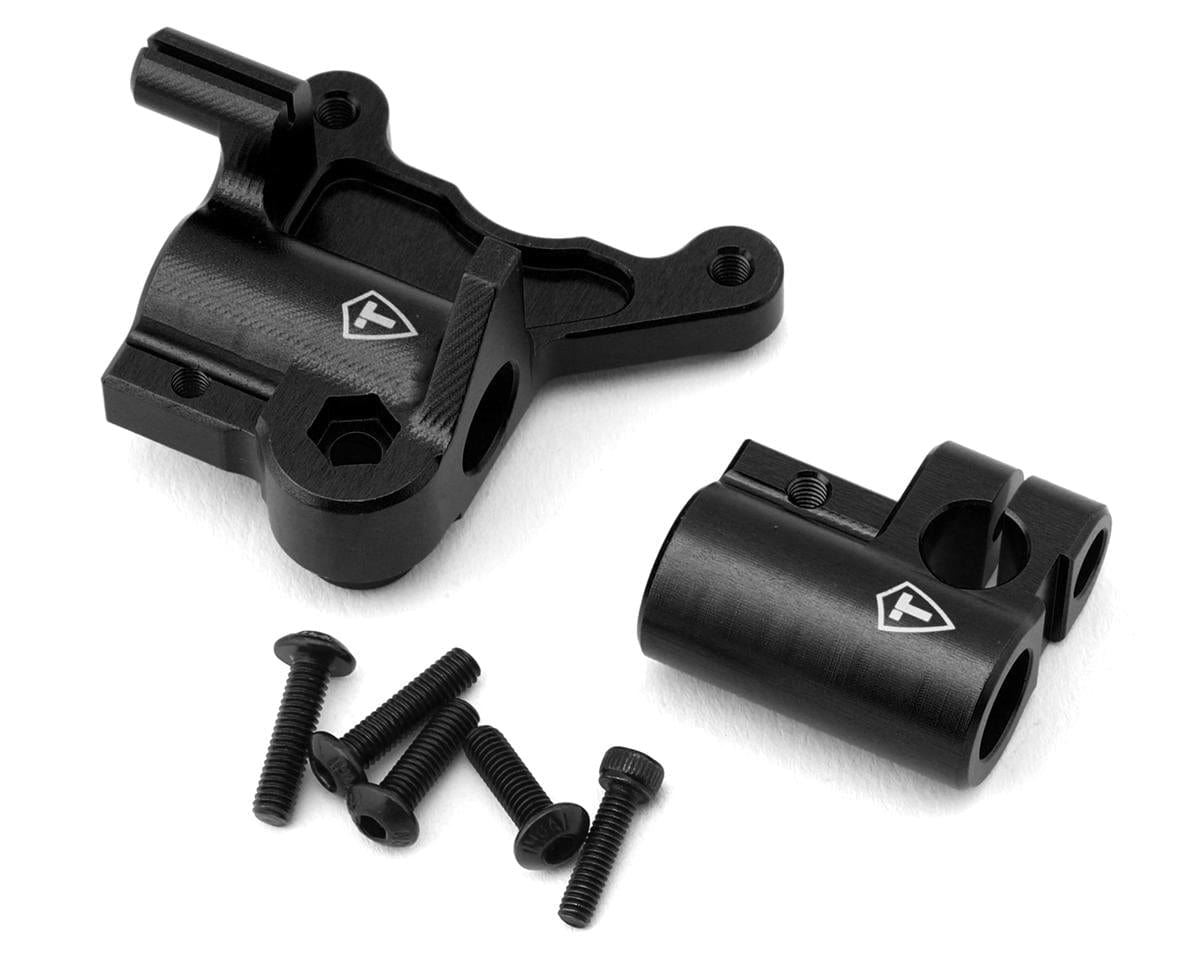 Treal Hobby Promoto CNC Aluminum Fork Lug Set (Black) - Hobbytech Toys