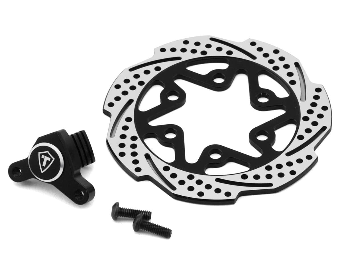 Treal Hobby Promoto MX Aluminum Rear Brake Disc Caliper (Black) - Hobbytech Toys