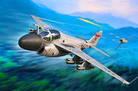Trumpeter 01640 1/72 A - 6A Intruder Plastic Model Kit - Hobbytech Toys