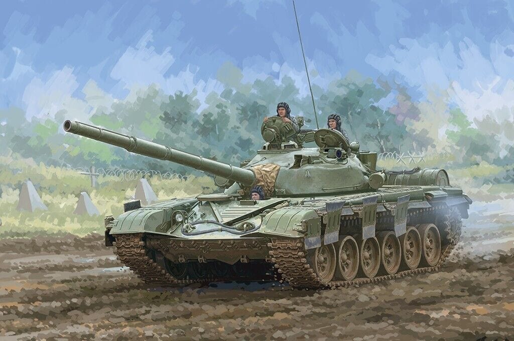 Trumpeter 09603 1/35 T - 72M MBT Plastic Model Kit - Hobbytech Toys
