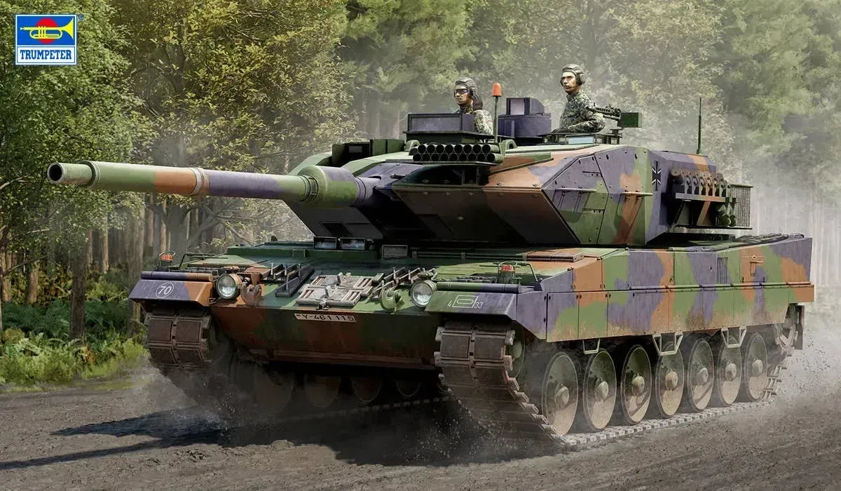 Trumpeter 1/16 German Leopard2A6 MBT Plastic Model Kit