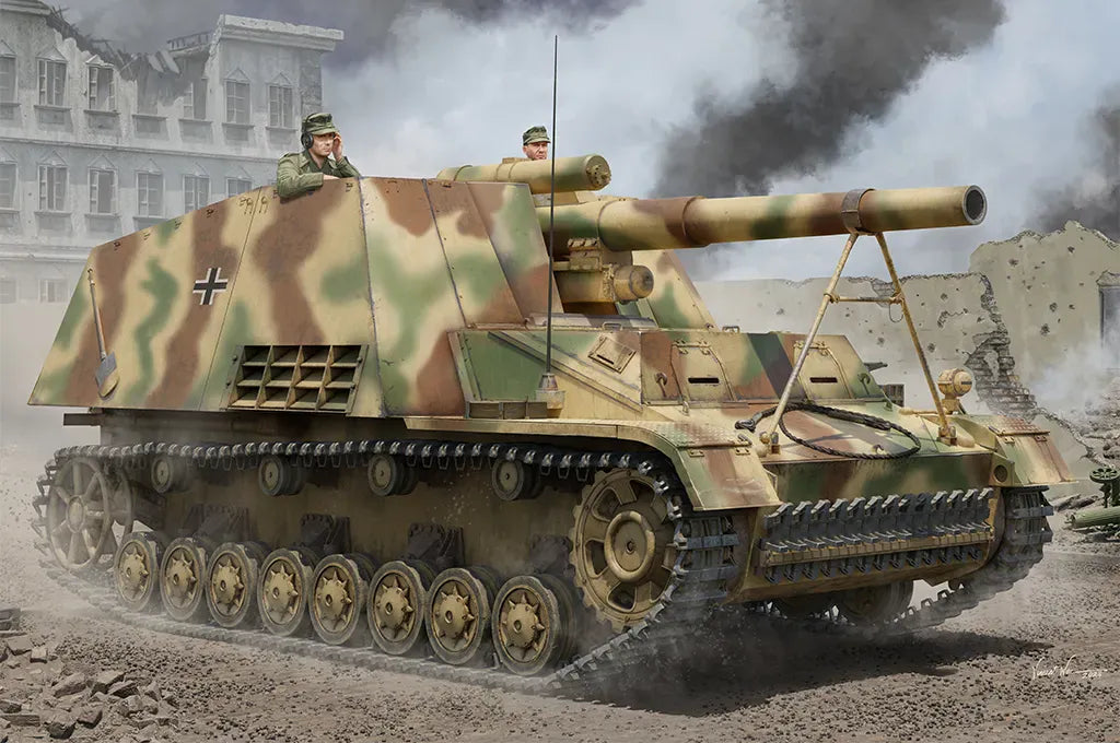 Trumpeter 1/16 Sd.Kfz.165 Hummel (Late) Plastic Model Kit [00953]