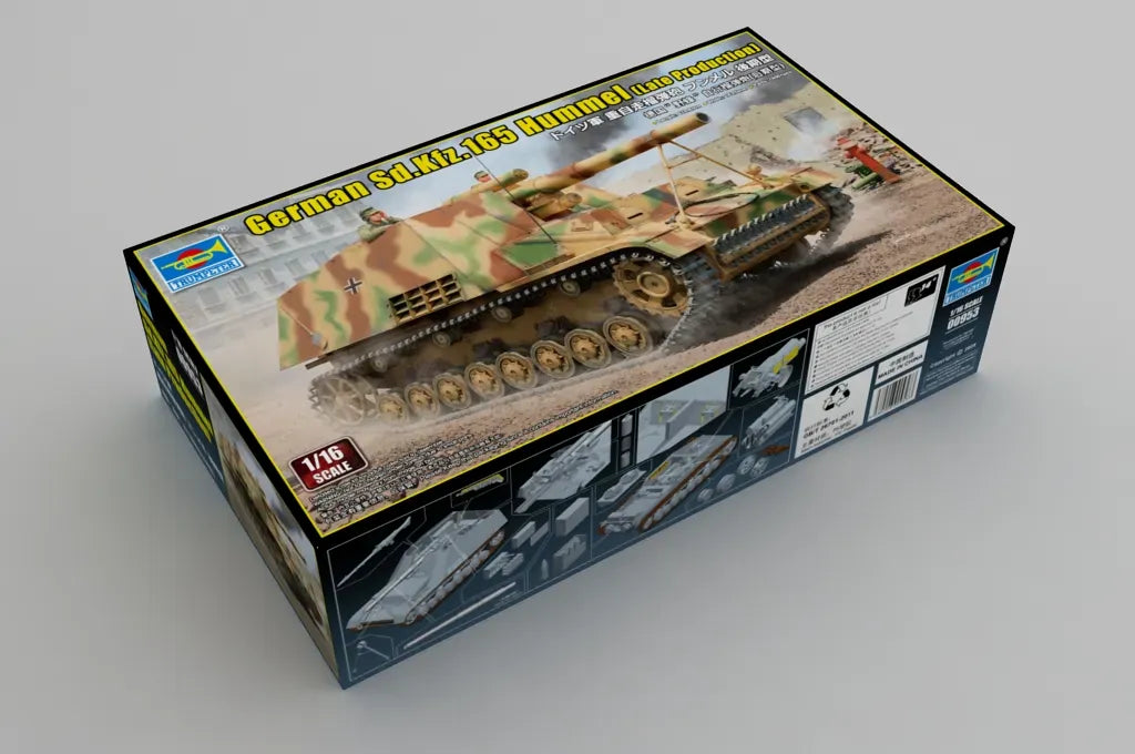 Trumpeter 1/16 Sd.Kfz.165 Hummel (Late) Plastic Model Kit [00953]
