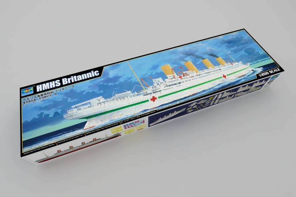 Trumpeter 1/200 HMHS Britannic Plastic Model Kit [03721]