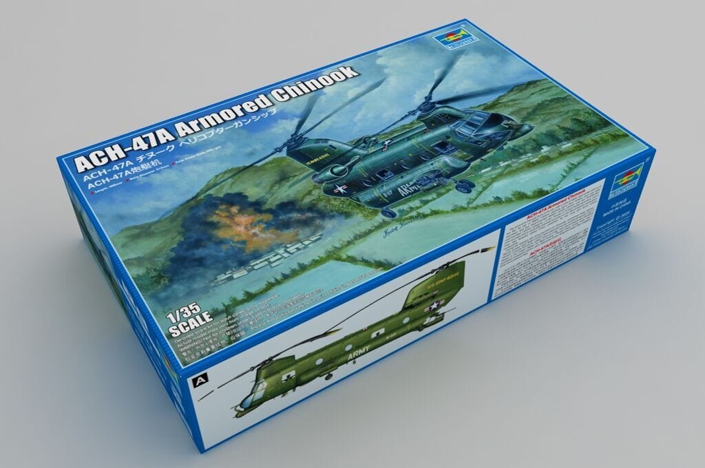 Trumpeter 1/35 Boeing ACH-47A Armored Chinook Plastic Model Kit