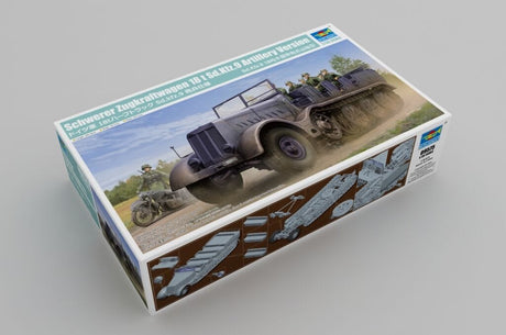 Trumpeter 1/35 Schwerer Zugkraftwagen 18 t Sd.Kfz.9 Artillery Version Plastic Model Kit