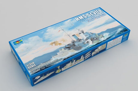 Trumpeter 1/350 HMS Scylla Dido-class Light Cruiser Plastic Model Kit [05368]