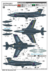 Trumpeter 1/48 Buccaneer S.2D Plastic Model Kit