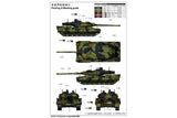 Trumpeter 1/72 Leopard2A6EX MBT Plastic Model Kit - Hobbytech Toys