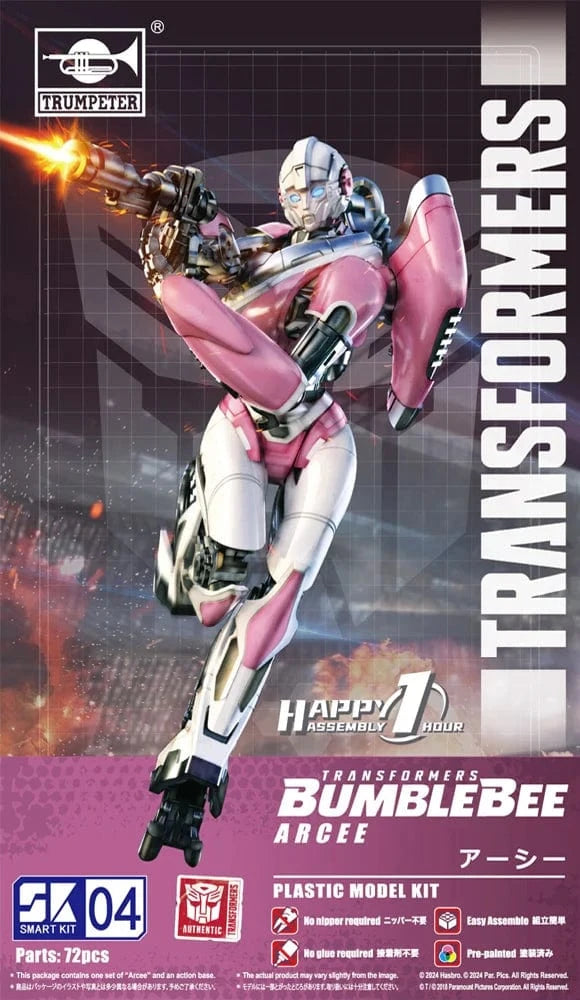 Trumpeter Transformers: Arcee Smart Plastic Model Kit