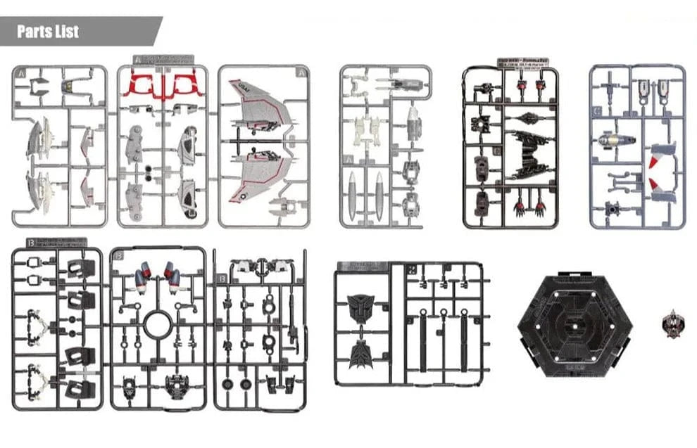 Trumpeter Transformers: Blitzwing Smart Plastic Model Kit