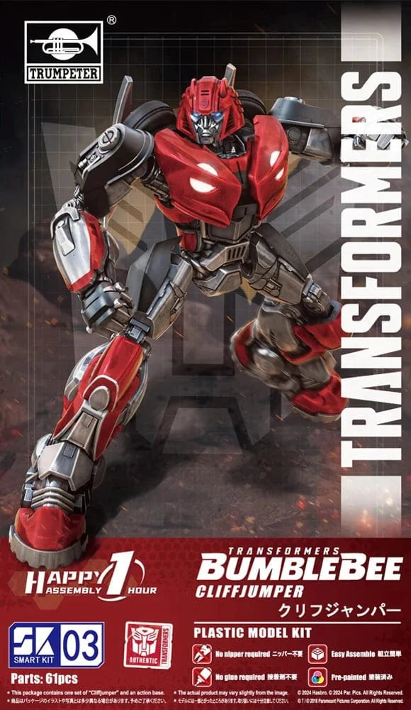 Trumpeter Transformers: Cliffjumper Smart Plastic Model Kit