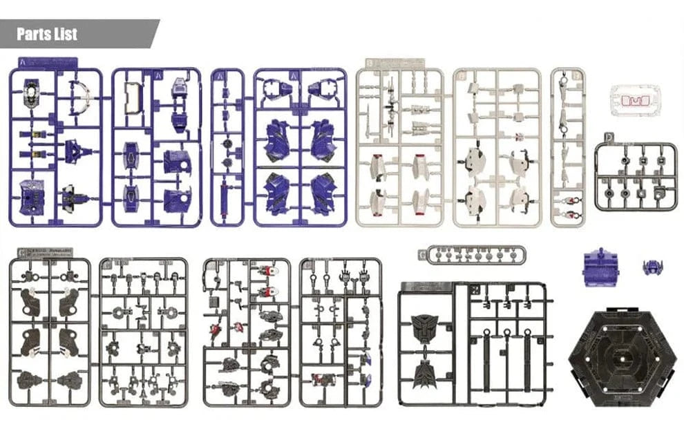 Trumpeter Transformers: Soundwave & Ravage Smart Plastic Model Kit