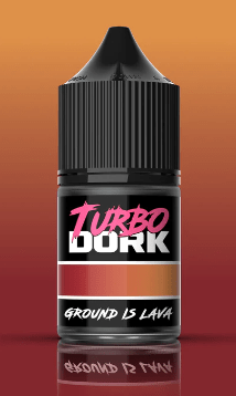 Turbo Dork Ground Is Lava TurboShift Acrylic Paint 22ml Bottle - Hobbytech Toys