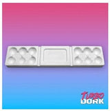 Turbo Dork - Non - Stick Silicone Dry Palette - Large White - Hobbytech Toys