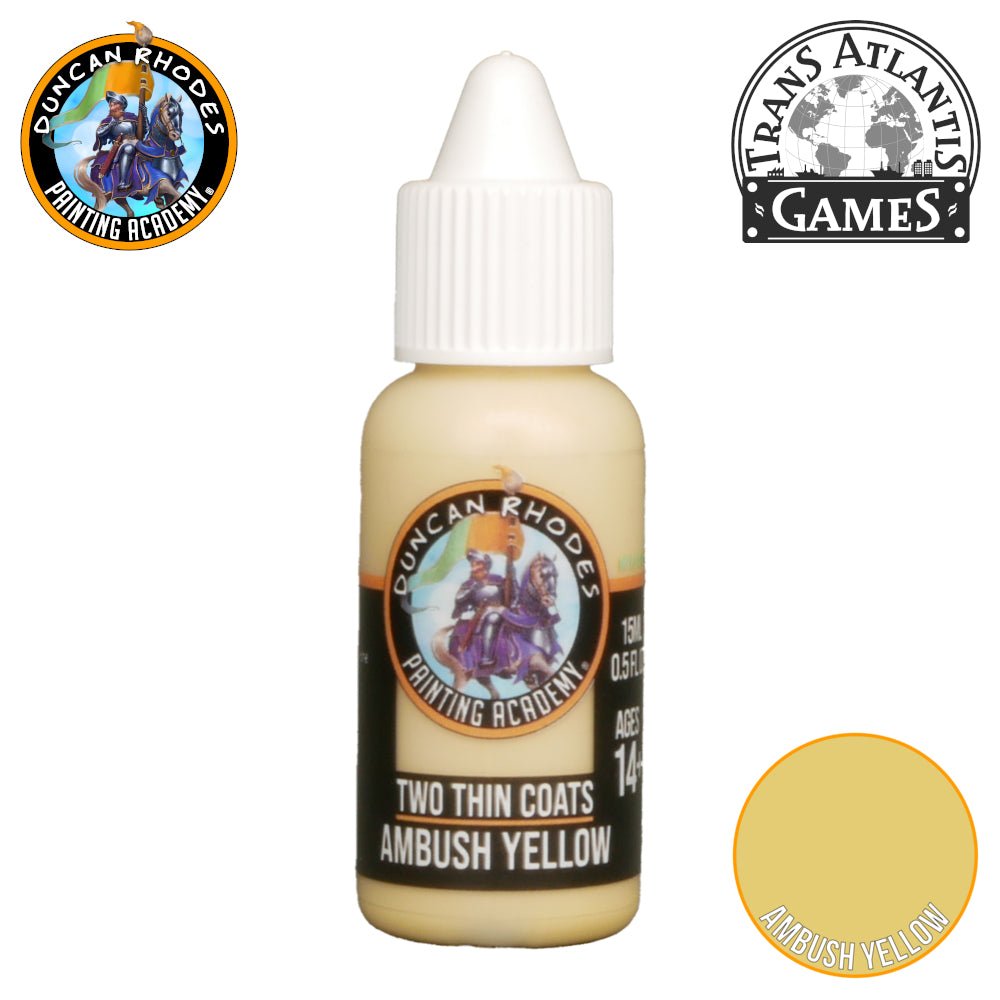 Two Thin Coats - Ambush Yellow 15ml - Hobbytech Toys