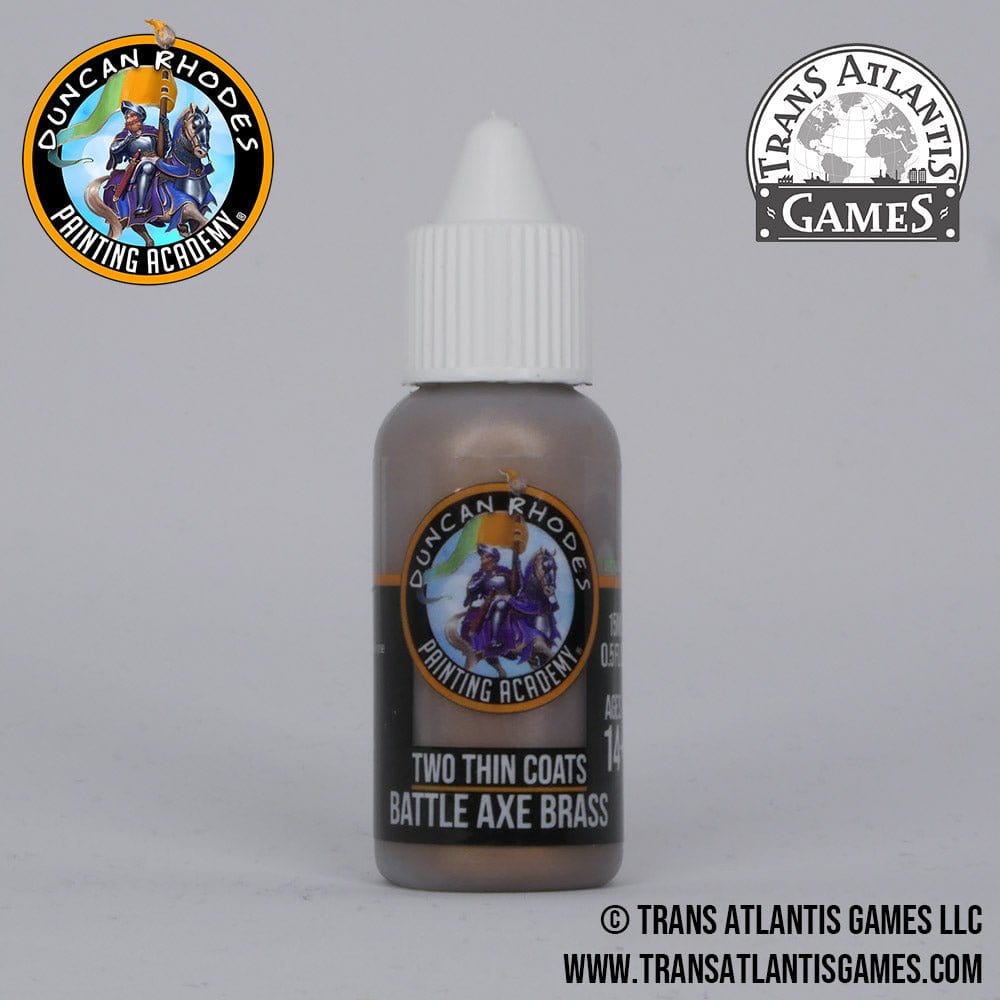 Two Thin Coats - Battle Axe Brass 15ml - Hobbytech Toys