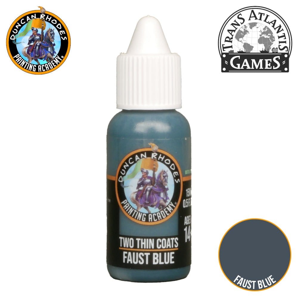 Two Thin Coats - Faust Blue 15ml - Hobbytech Toys