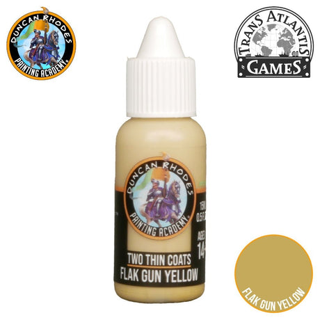 Two Thin Coats - Flak Gun Yellow 15ml - Hobbytech Toys