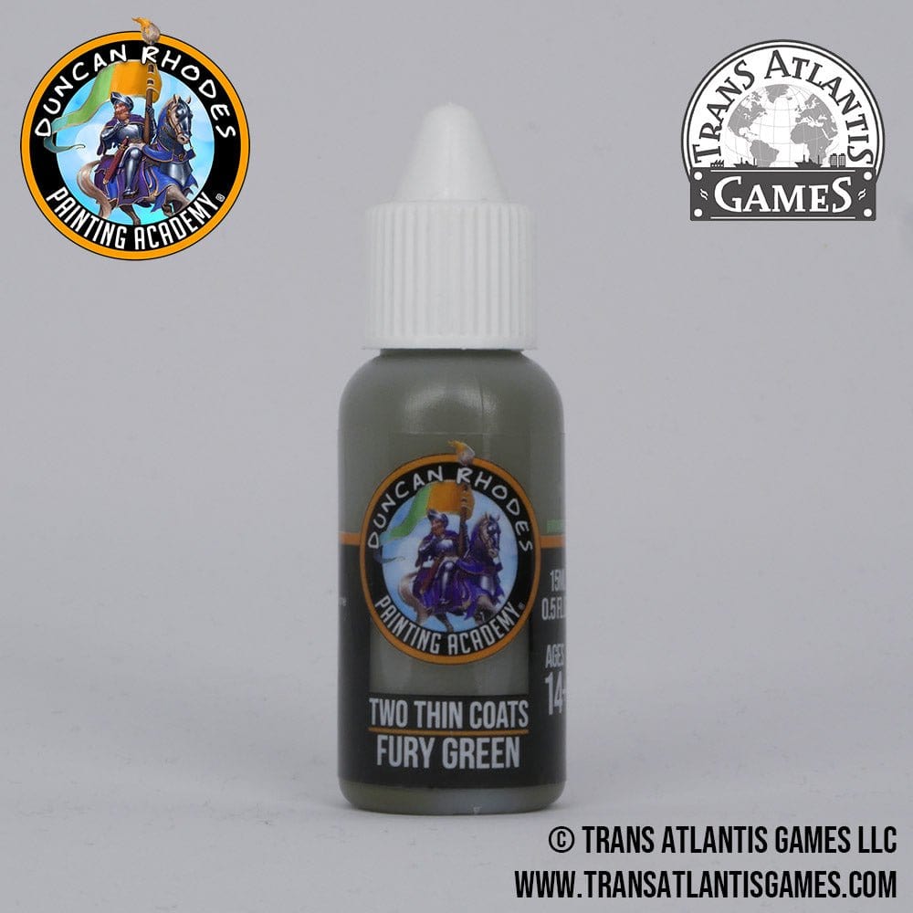 Two Thin Coats - Fury Green 15ml - Hobbytech Toys
