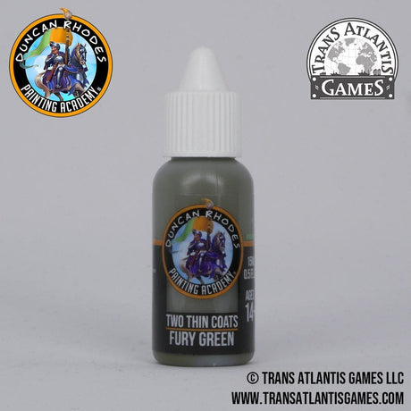 Two Thin Coats - Fury Green 15ml - Hobbytech Toys