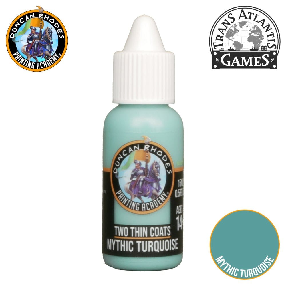 Two Thin Coats - Mythic Turquoise 15ml - Hobbytech Toys