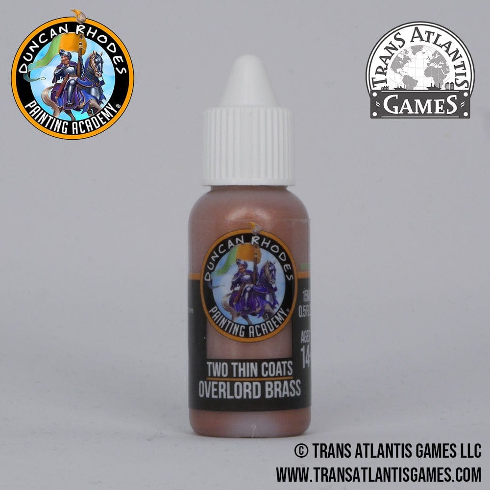 Two Thin Coats - Overlord Brass 15ml - Hobbytech Toys