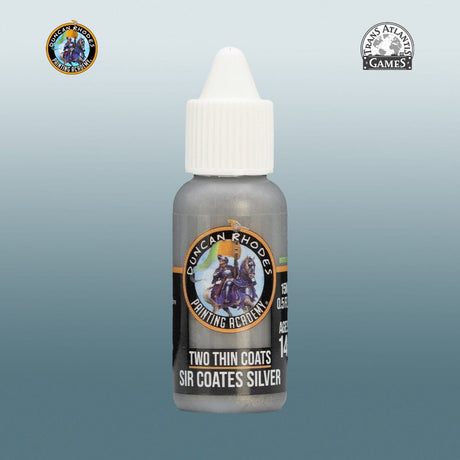 Two Thin Coats - Sir Coates Silver 15ml - Hobbytech Toys