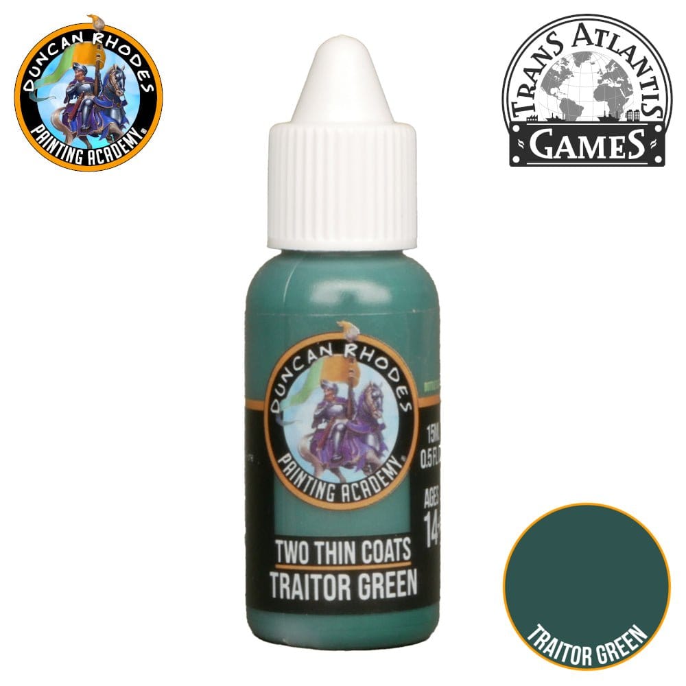 Two Thin Coats - Traitor Green 15ml - Hobbytech Toys