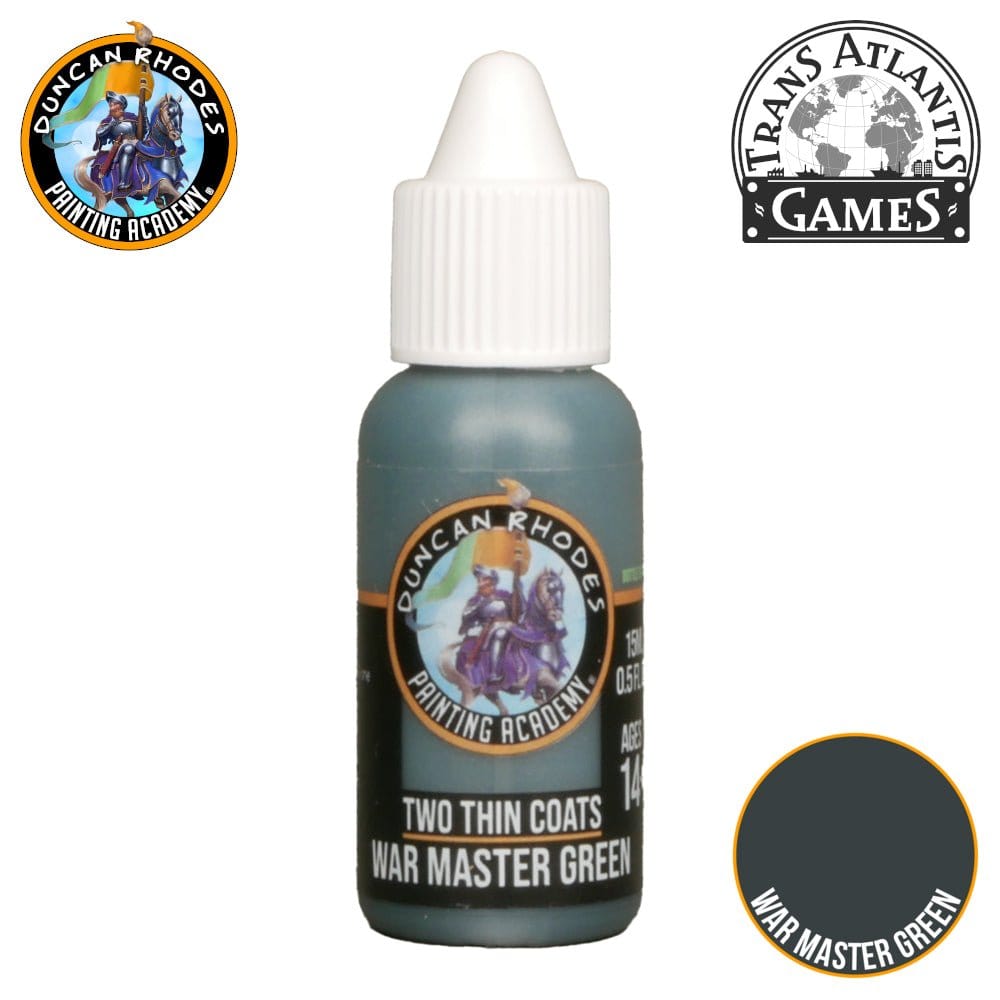 Two Thin Coats - War Master Green 15ml - Hobbytech Toys