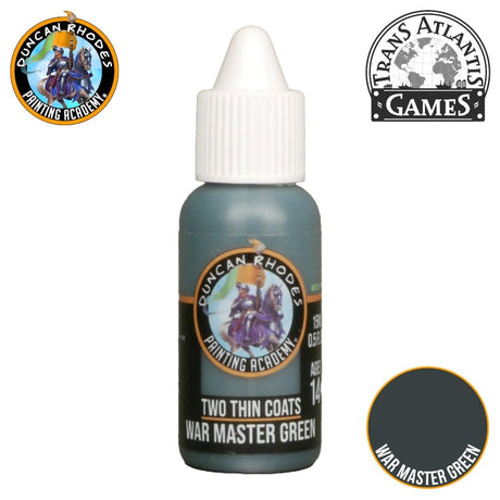 Two Thin Coats - War Master Green 15ml - Hobbytech Toys