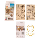 UGears 70159 Mini Bi - Plane Wooden Model Kit - Hobbytech Toys