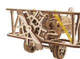 UGears 70159 Mini Bi - Plane Wooden Model Kit - Hobbytech Toys