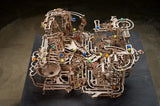 Ugears 70177 Marble Run Spiral Hoist No.4 Wooden Model Kit - Hobbytech Toys
