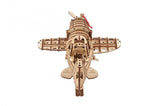 Ugears 70183 Mad Hornet Airplane Wooden Model Kit - Hobbytech Toys