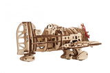 Ugears 70183 Mad Hornet Airplane Wooden Model Kit - Hobbytech Toys