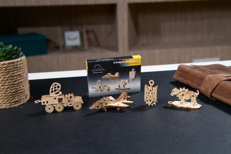 Ugears 70197 U - Fidgets Bravery Wooden Model Kit - Hobbytech Toys