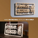 UGears 70207 Steam Express 2.5D Wooden Puzzle - Hobbytech Toys