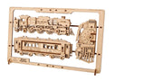 UGears 70207 Steam Express 2.5D Wooden Puzzle - Hobbytech Toys