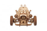 Ugears 70216 Three - Wheeler UGR - S Wooden Model Kit - Hobbytech Toys
