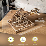 UGears 70225 Mini Helicopter Wooden Model Kit - Hobbytech Toys